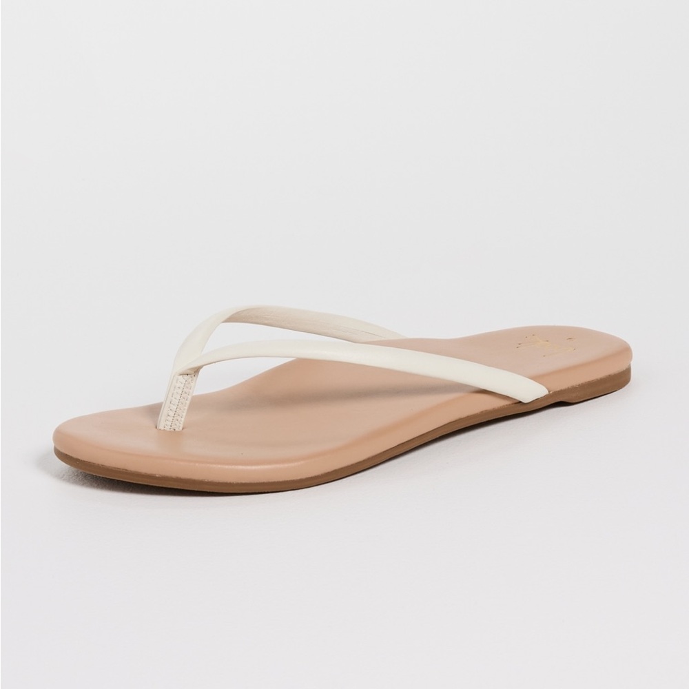 Beek Cream and Tan Sandals